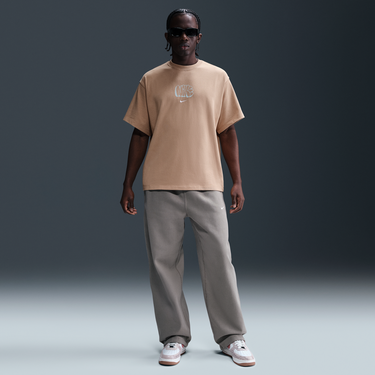 Tričko Nike Nike Solo Swoosh T-Shirt Béžová | HQ4182-200, 4
