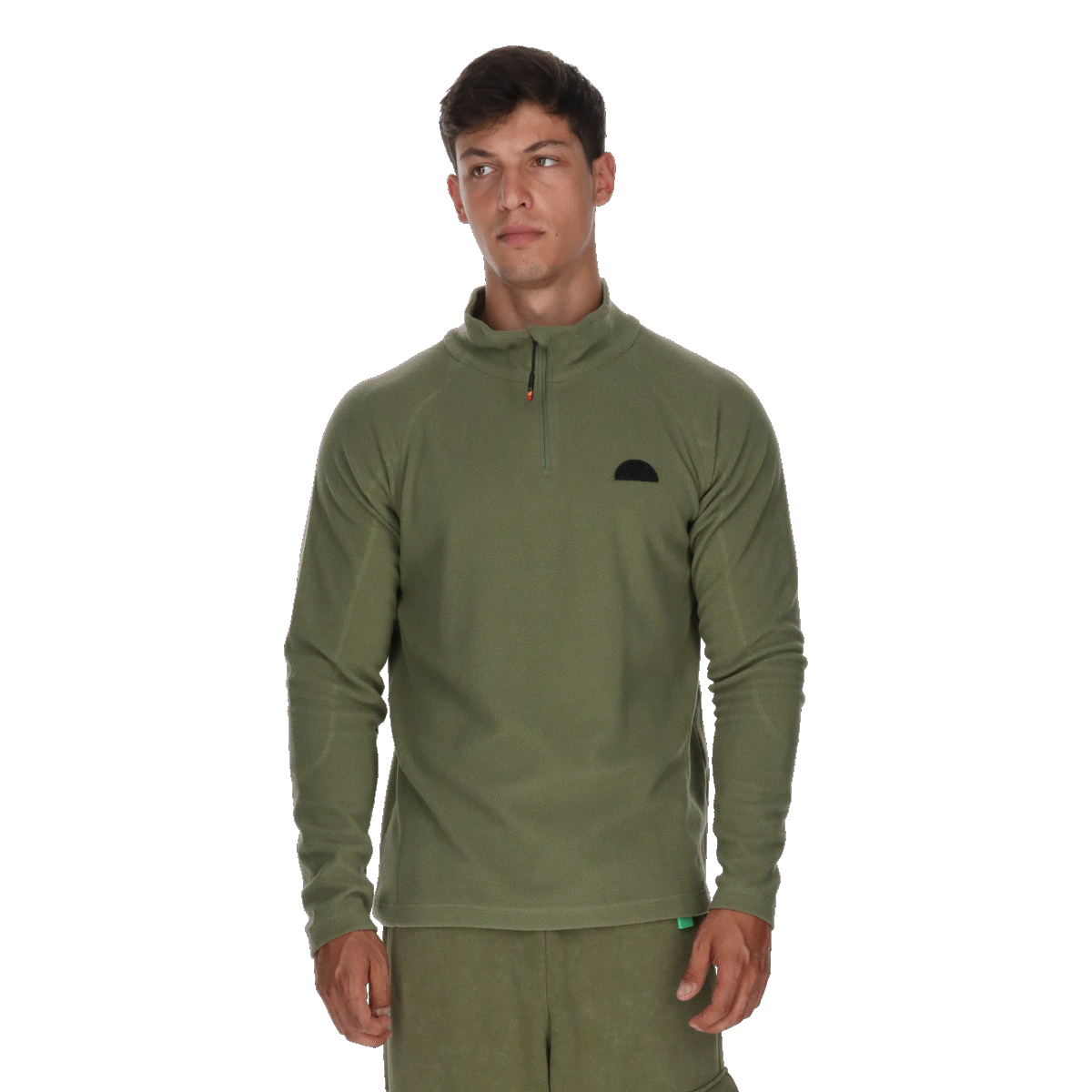 Mikina Ellesse Ski Microfleece Half-Zip Pullover Zelené | ELA253M630-62, 0