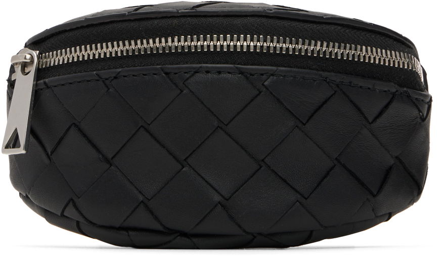 Kabelka Bottega Veneta Intrecciato Wrist Pouch Čierna | 731341 VCPQB, 0