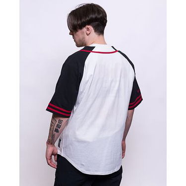 Dres Mitchell & Ness Practice Day Button Front Jersey CHICAGO BLACKHAWKS Biela | TBTF4994-CBHYYPPPWHIT, 5