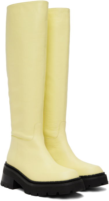 Kabáty BY FAR BY FAR Russel Knee-High Boots Žltá | 22FWRUSDIVRSSP, 3