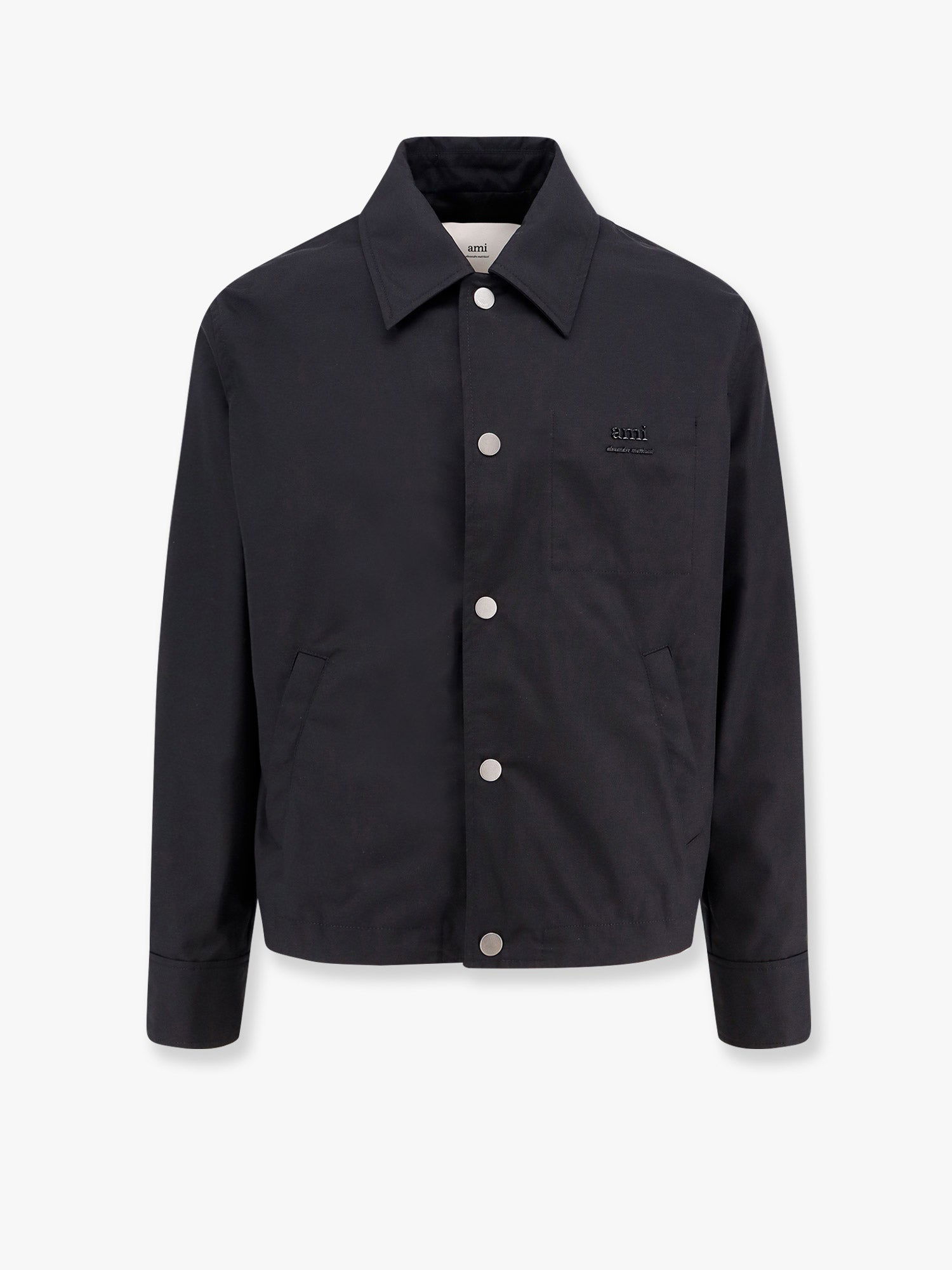 Vetrovka AMI AMI Paris Men's Coach Jacket Čierna | UJK252PA0028001, 0