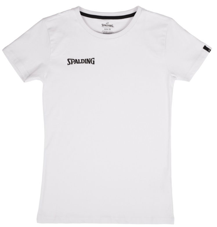 Tričko Spalding Spalding Essential T-Shirt Biela | 40221630-white, 0