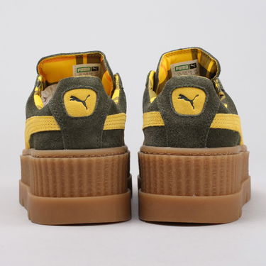 Tenisky a topánky Puma Cleated CreeperSuede Wn's rosin - lemon - vanilla ice Šedá | 366268 01, 3