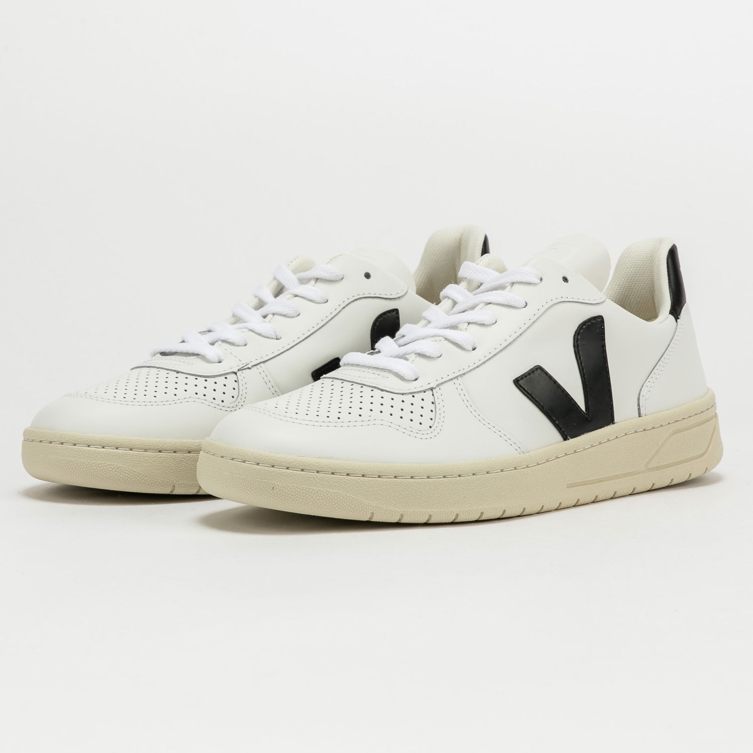 Tenisky a topánky Veja V-10 Leather Biela | VX0200005B, 1