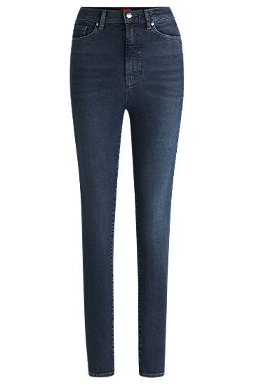 Džínsy BOSS Skinny Fit Stretch Denim Jeans Modrá | 50530308, 0