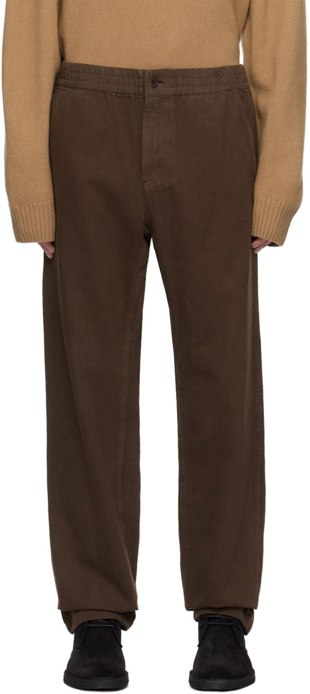 Nohavice A.P.C. Chuck Trousers Hnedá | COFCN-H08408, 0