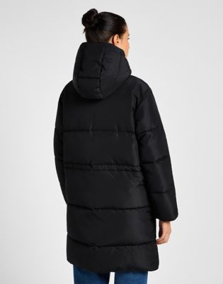 Parka Lee Long Puffer Jacket Čierna | 112355161, 0