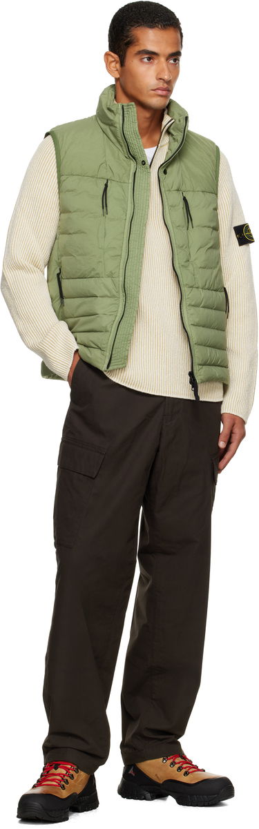 Vesta Stone Island Stone Island Seamless Tunnel Nylon Down-TC Vest Zelené | K2S15 G100004 S0183, 4