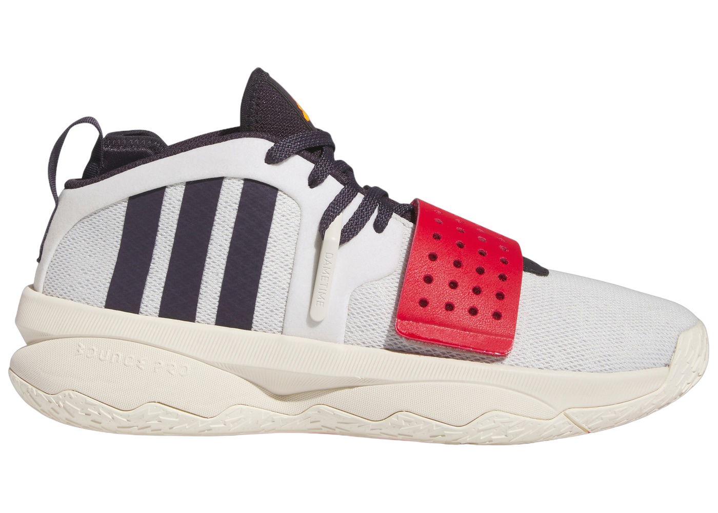 Tenisky a topánky adidas Originals Dame 8 EXTPLY Orbit Grey Aurora Black Cream White Biela | IF1507, 0