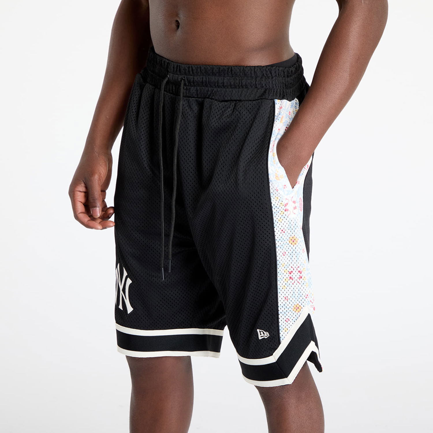 Šortky New Era New Era New York Yankees MLB Infill Mesh Shorts Čierna | 60667831, 1