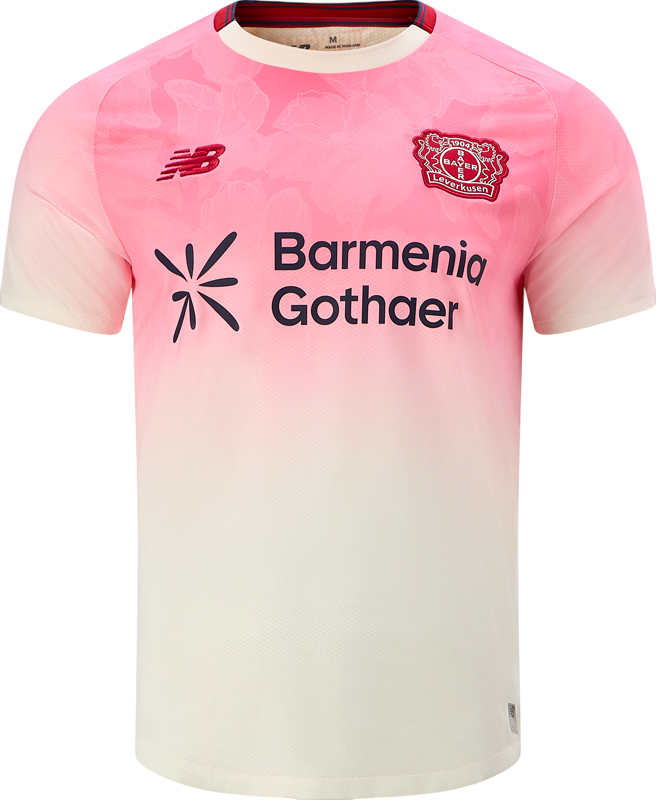 Dres New Balance Bayer 04 Leverkusen Away Jersey 2025/26 Ružová | mt230554-awy, 1