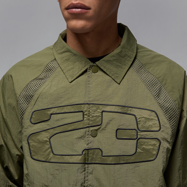Vetrovka Jordan Jordan Essentials Coaches Jacket Zelené | HF9331-222, 4