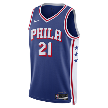 Dres Nike Dri-FIT NBA Philadelphia Sixers Icon Edition Swingman Jersey Navy | DX8620-401, 2