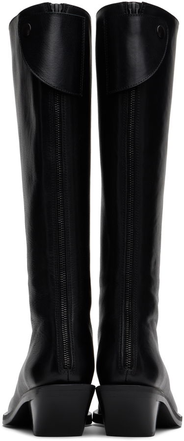 Šaty Ann Demeulemeester Ann Demeulemeester Auke Pointy Tall Boots Čierna | 2402-W-R35-LT141-099, 1