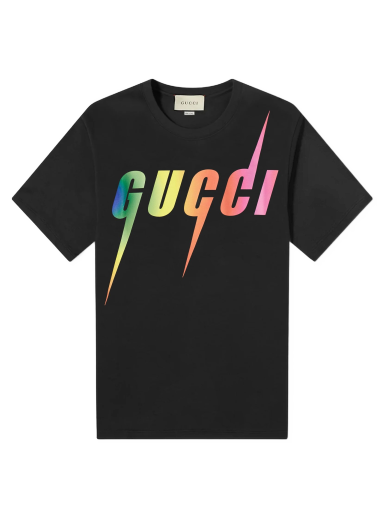 Tričko Gucci Rainbow Blade Tee Čierna | 616036-XJFF9-1152