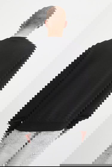 Mikina Carhartt WIP Alumni Plain Crewneck Sweatshirt Čierna | I035190.89XX, 2