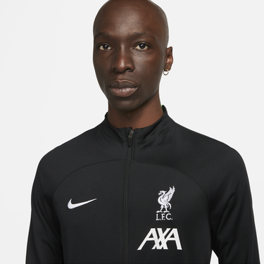 Bunda Nike Liverpool F.C. Strike Dri-FIT Knit Football Tracksuit Jacket Čierna | DX3477-014, 4
