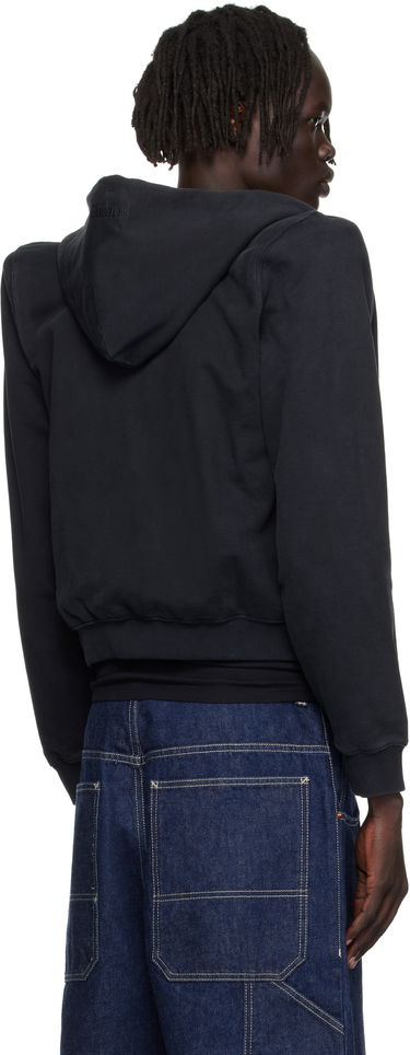 Mikina VETEMENTS Vetements Cradle of Filth Logo Extreme Shoulder Zip-Up Hoodie Čierna | UCF76ZU170B, 2