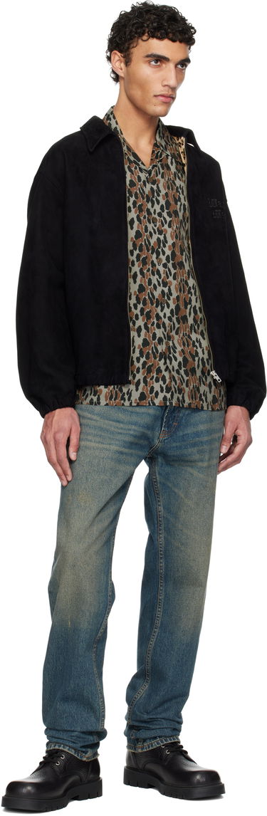 Košeľa WACKO MARIA WACKO MARIA Leopard Print Shirt Hnedá | 25SSE-WMS-HI02, 3