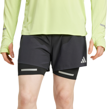 Šortky adidas Originals Ultimate 2-in-1 Running Shorts Čierna | jd7800, 0