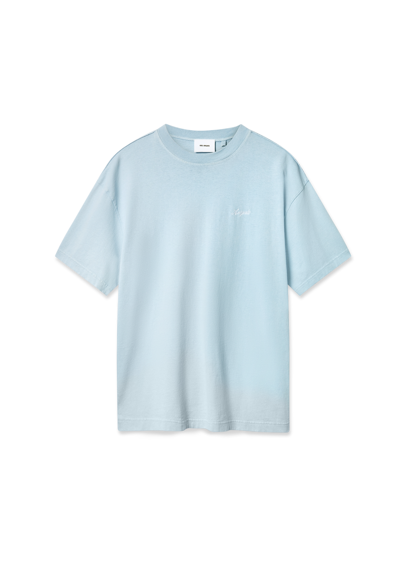 Tričko AXEL ARIGATO Honor Washed T-Shirt Modrá | A2681011