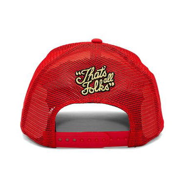Šiltovka New Era 9FORTY A-Frame Trucker Character Looney Tunes Daffy Duck Scarlet One Size Biela | 60435086, 1