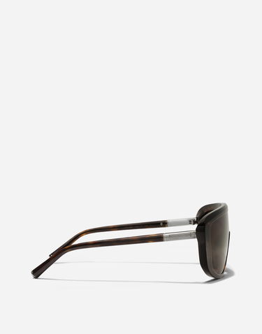 Slnečné okuliare Dolce & Gabbana Marlene Shield Acetate Sunglasses Hnedá | VG4520VP2739V000, 2