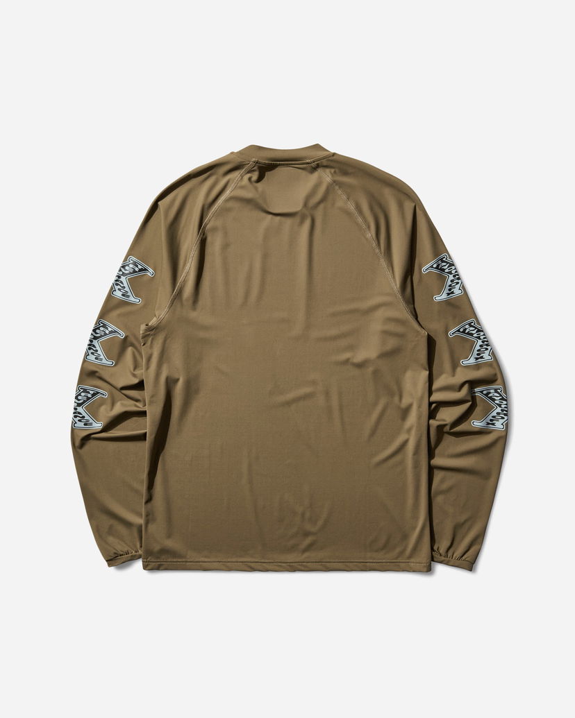 Tričko Rayon Vert Edge Xformance Long Sleeve T-Shirt Hnedá | S5RVLS02 BROWN
