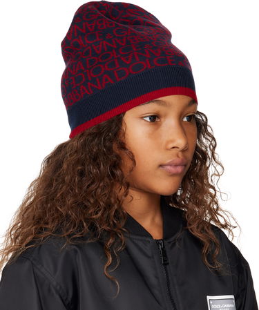 Bomber bunda Dolce & Gabbana Dolce&Gabbana Kids Jacquard Knit Beanie Čierna | LBKHA7 JCVW1, 1
