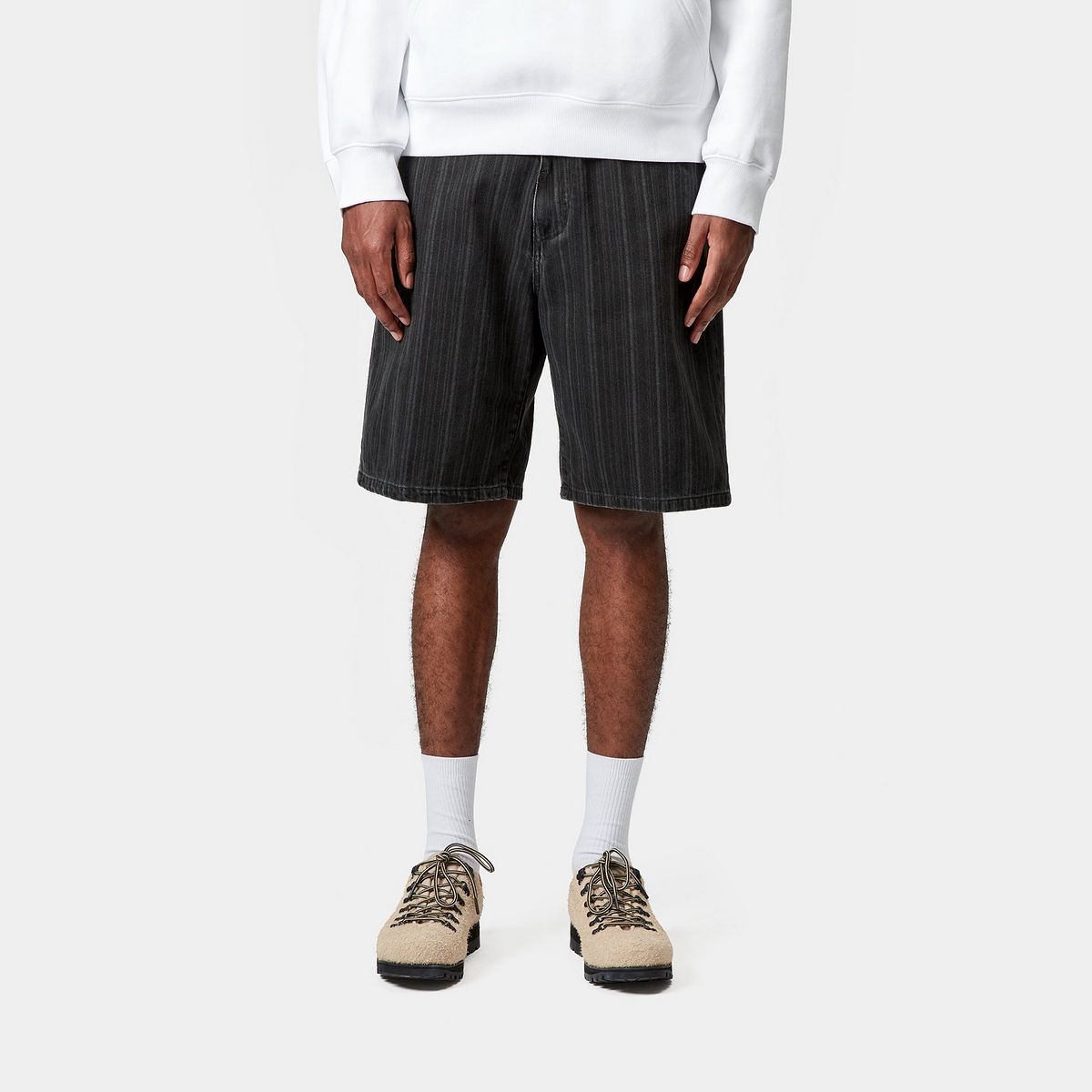 Šortky Carhartt WIP Carhartt WIP Rylan Striped Shorts Čierna | I035561_25, 0