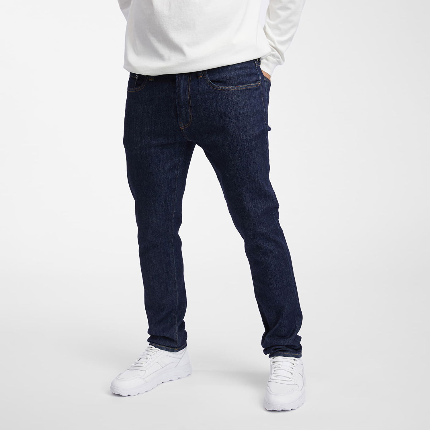 Nohavice GAP Denim Pants Skinny Dark Rinse Čierna | 747213-00, 0
