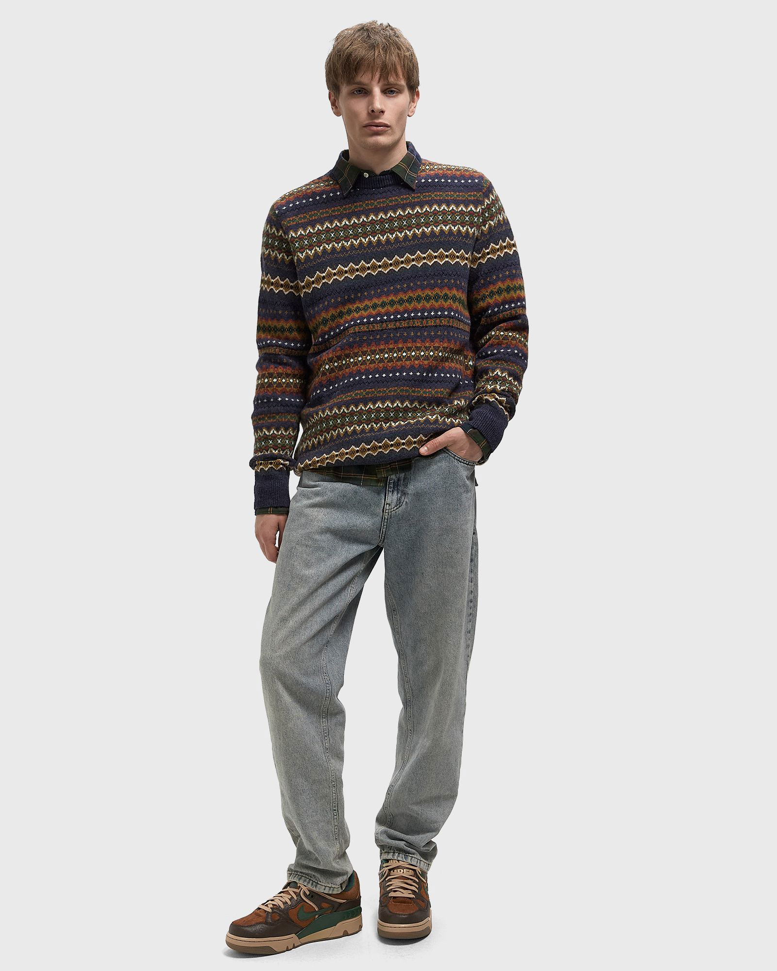 Case Fairisle Crewneck Sweater