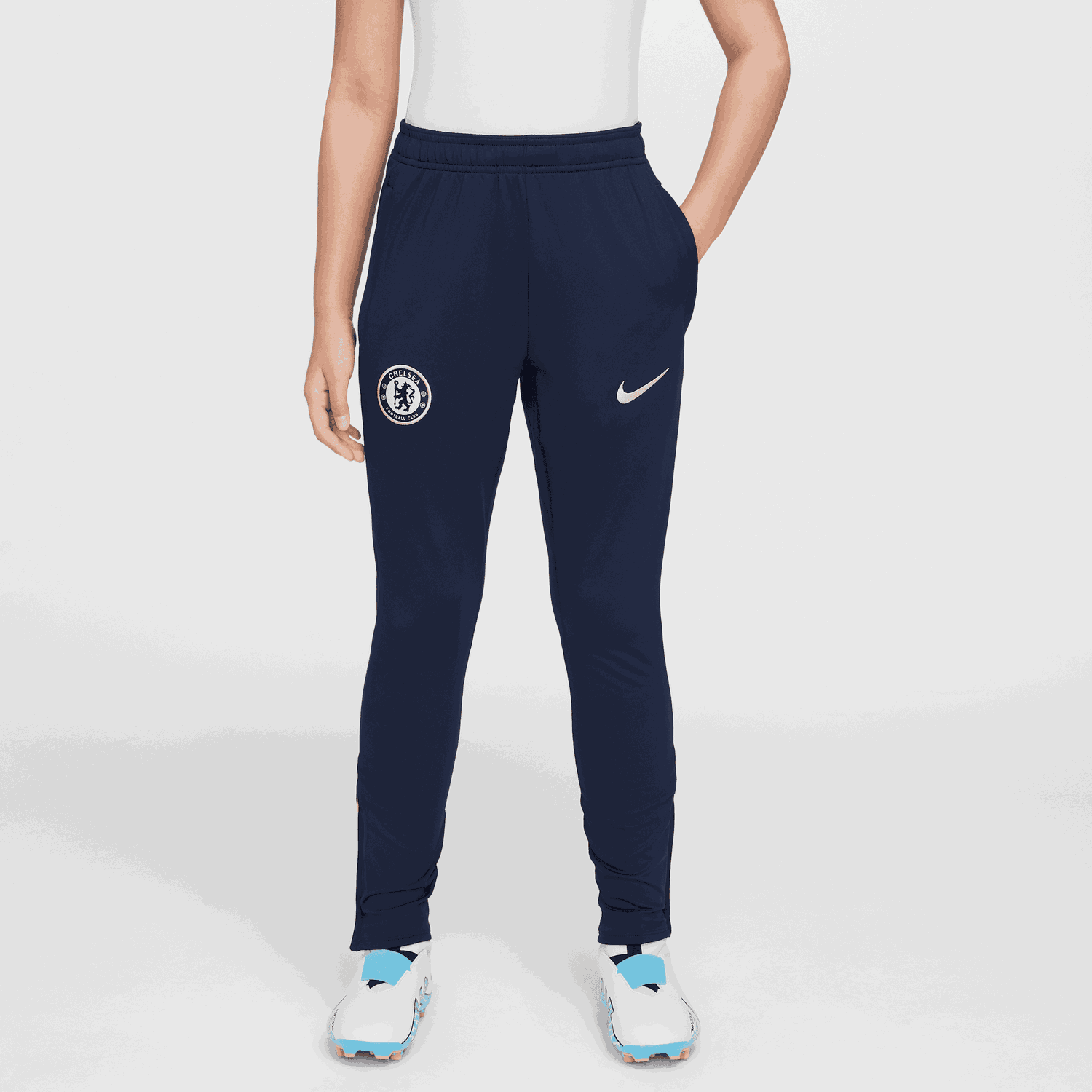 Tepláky Nike Chelsea FC Strike Special Edition Dri-FIT Knit Football Pants Navy | HJ3651-451, 1