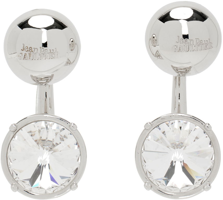 Náušnice Jean Paul Gaultier Gaultier 'The Diamond' Drop Earrings Metalická | 24/30-U-BO065-X054-91, 0