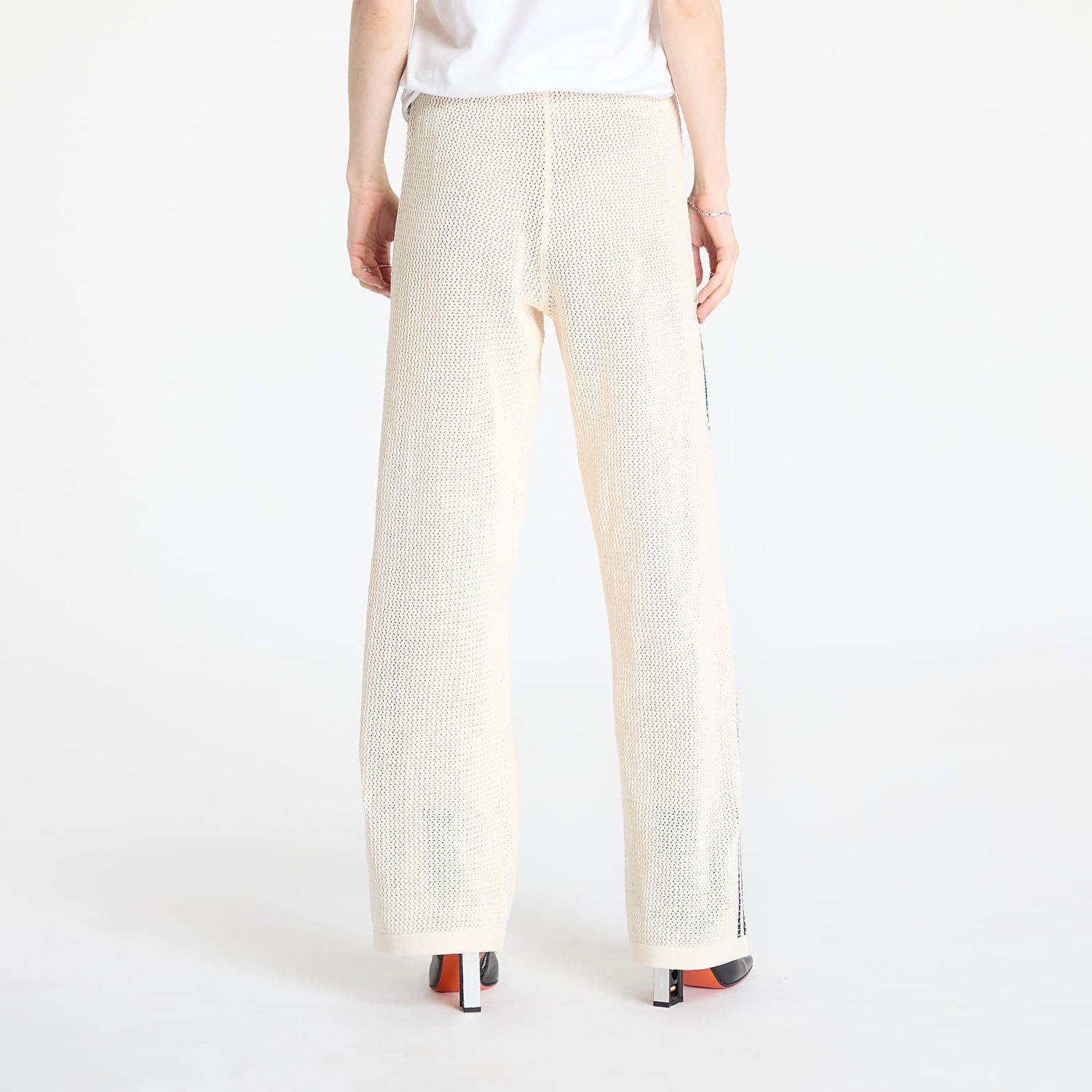 Tepláky adidas Originals Originals Crochet Track Pants Béžová | JD1080, 1