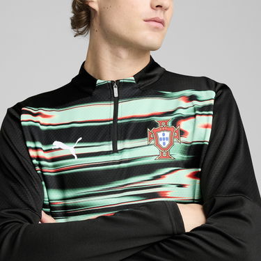 Sveter Puma Portugal Pre-Match Quarter-Zip Top Rôznofarebný | 779545_18, 1