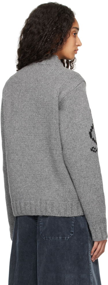 Sveter YMC YMC Bluto Knit Sweater Šedá | Q8XAW, 2