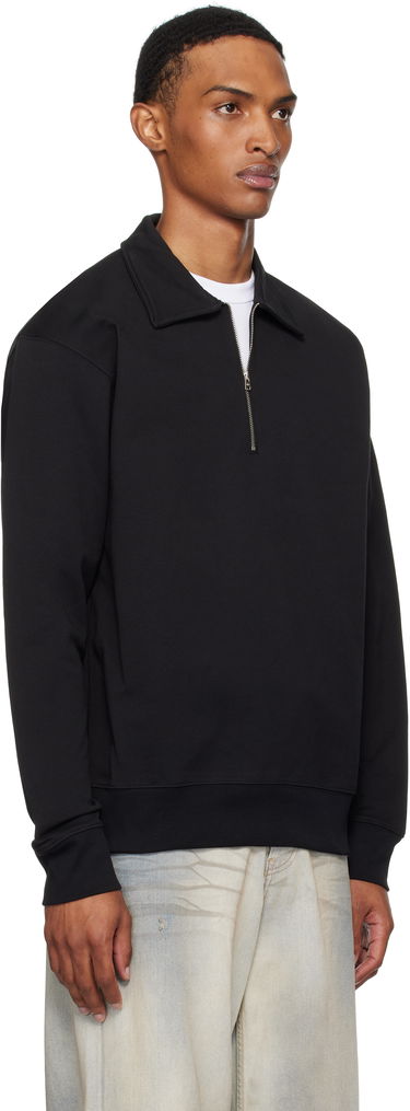Mikina NORSE PROJECTS Ketel Relaxed Half Zip Sweatshirt Čierna | N20-1381, 1