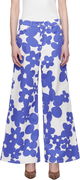 Marni Floral Print Wide-Leg Trousers