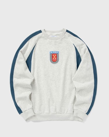 Mikina Butter Goods Crown Logo Crewneck Sweatshirt Biela | P20169, 0