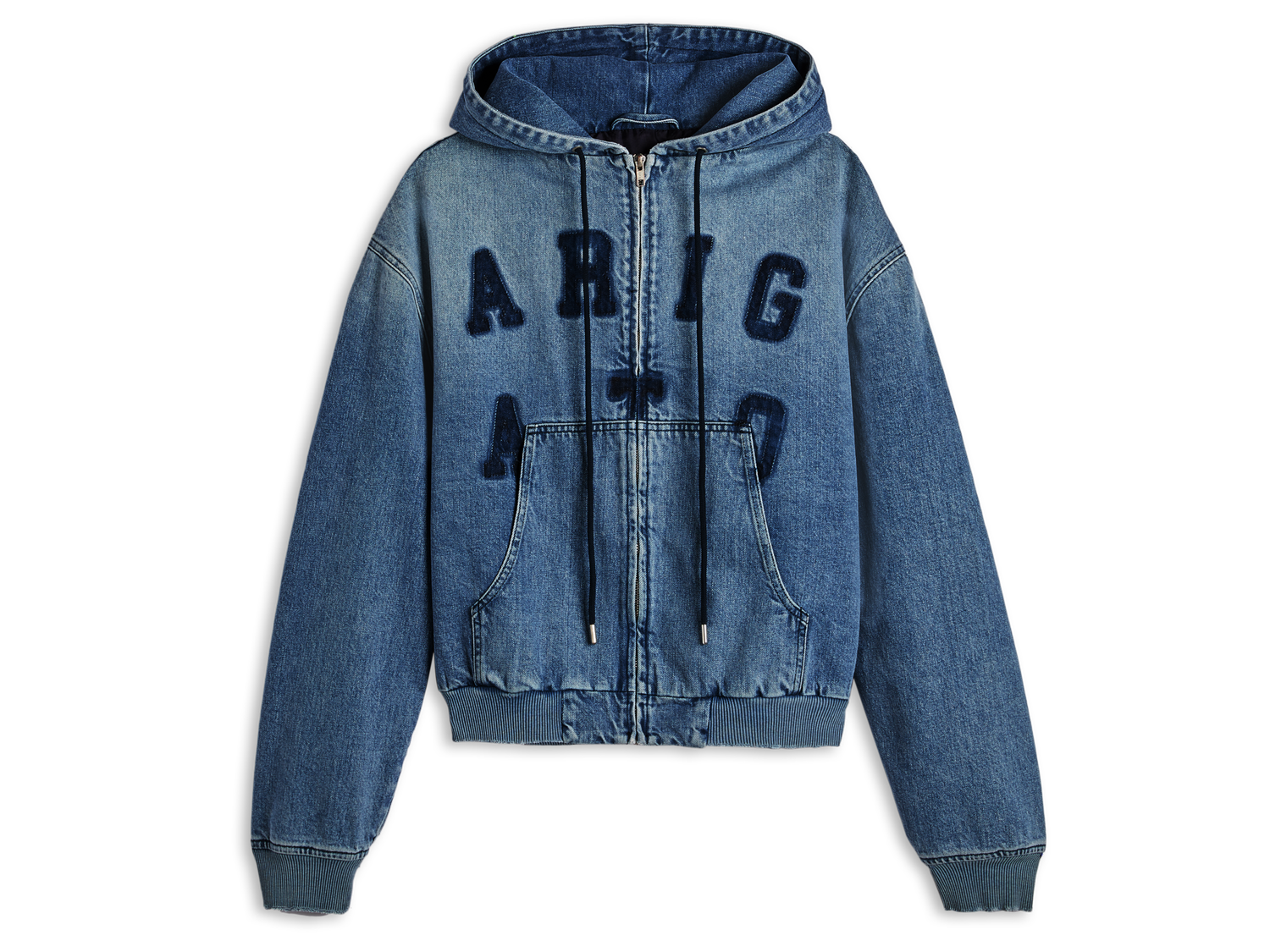 Bunda AXEL ARIGATO Venice Denim Bomber Jacket Navy | A1437001, 0