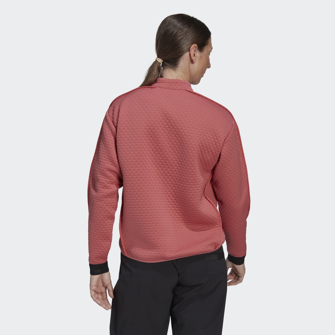 Mikina adidas Originals Terrex Hike 1/2 Zip Fleece Ružová | HH9275, 1