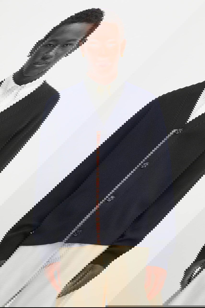 Sveter Paul Smith Paul Smith Wool Cardigan Navy | M1R.531Z.T02763, 0