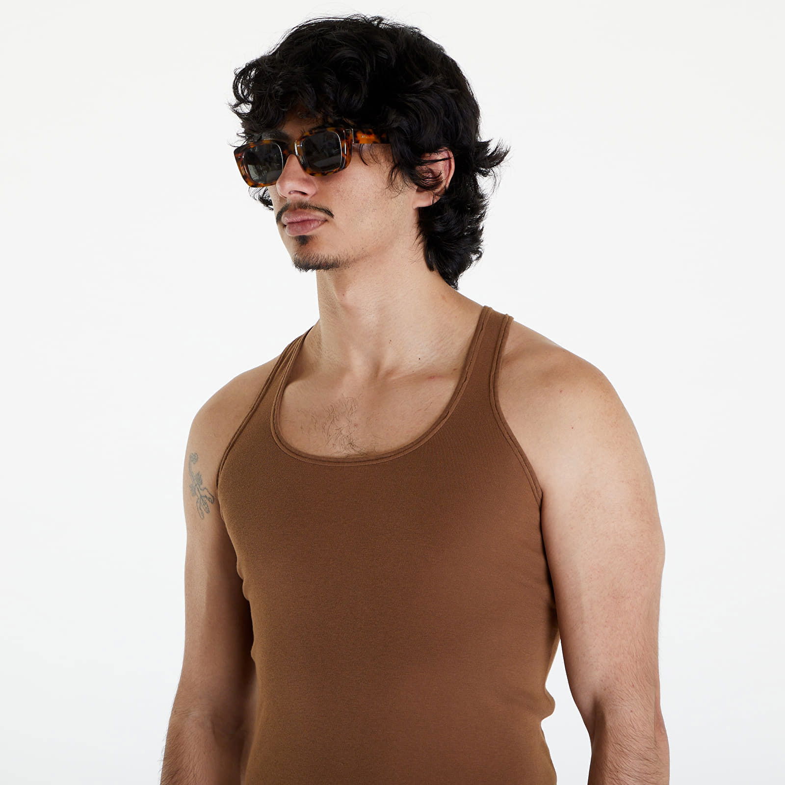 DRKSHDW Dark Tank Top Khaki Brown