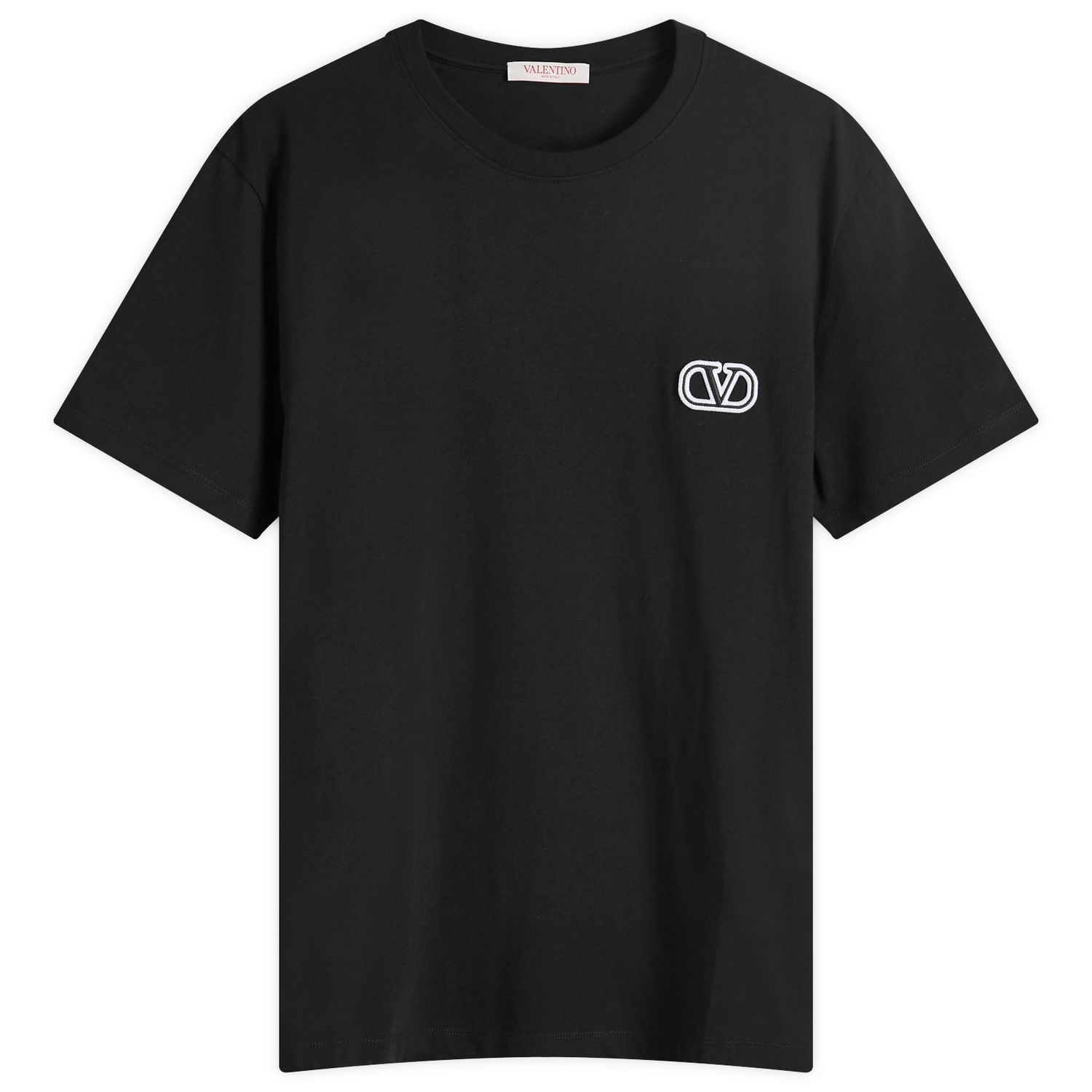 Tričko Valentino Black Logo T-Shirt Čierna | 5V3MG10V9LJ-0NO, 0