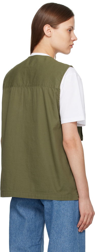 Vesta Carhartt WIP Utility Cotton Canvas Vest Zelené | I032980 1YS4G, 2