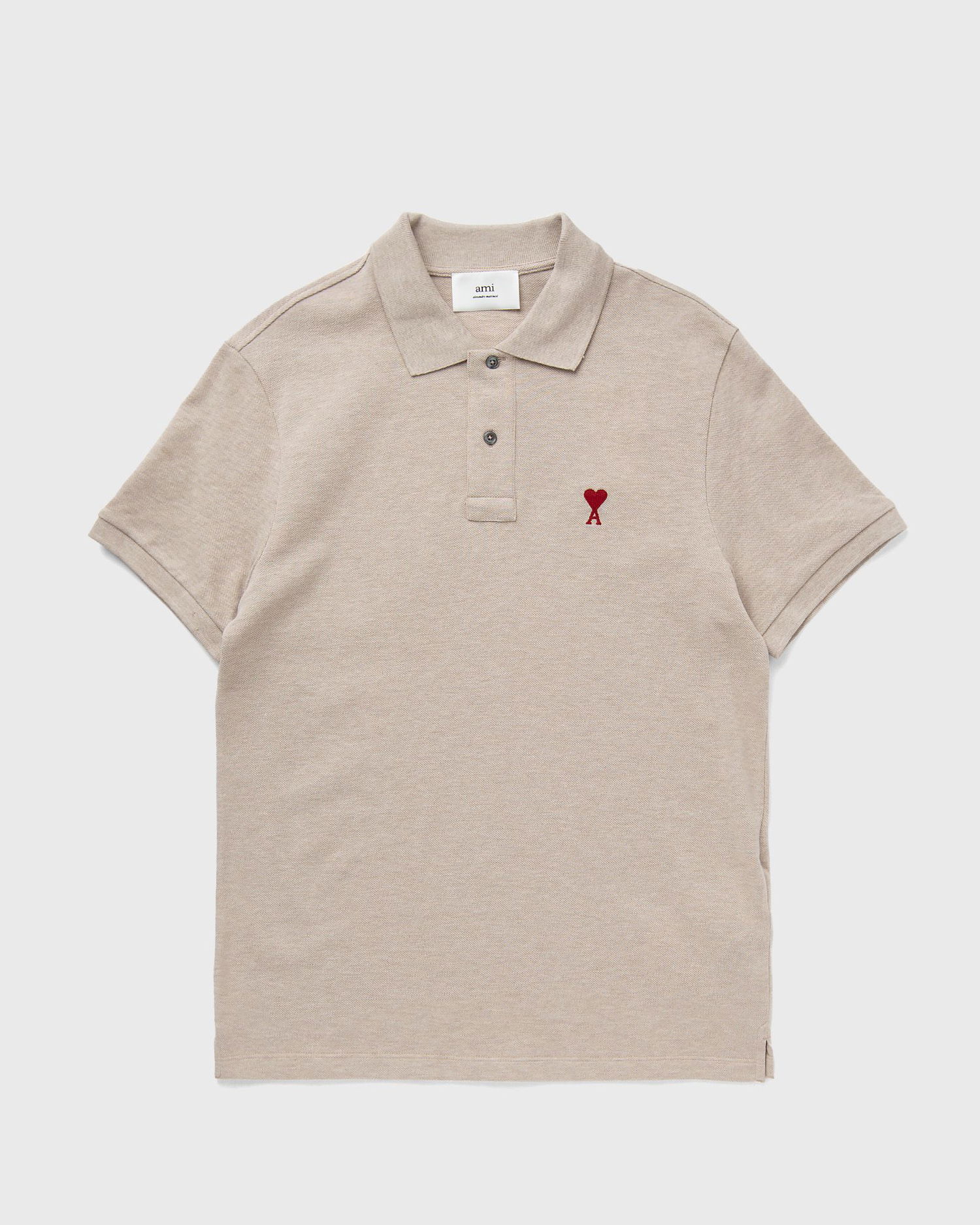 Polo tričko AMI Paris Polo Tee Béžová | UPL001.760-2712, 0