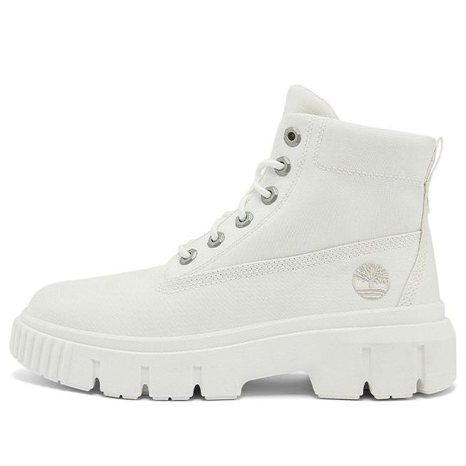 Tenisky a topánky Timberland Greyfield Canvas Boot Biela | A2JFQW