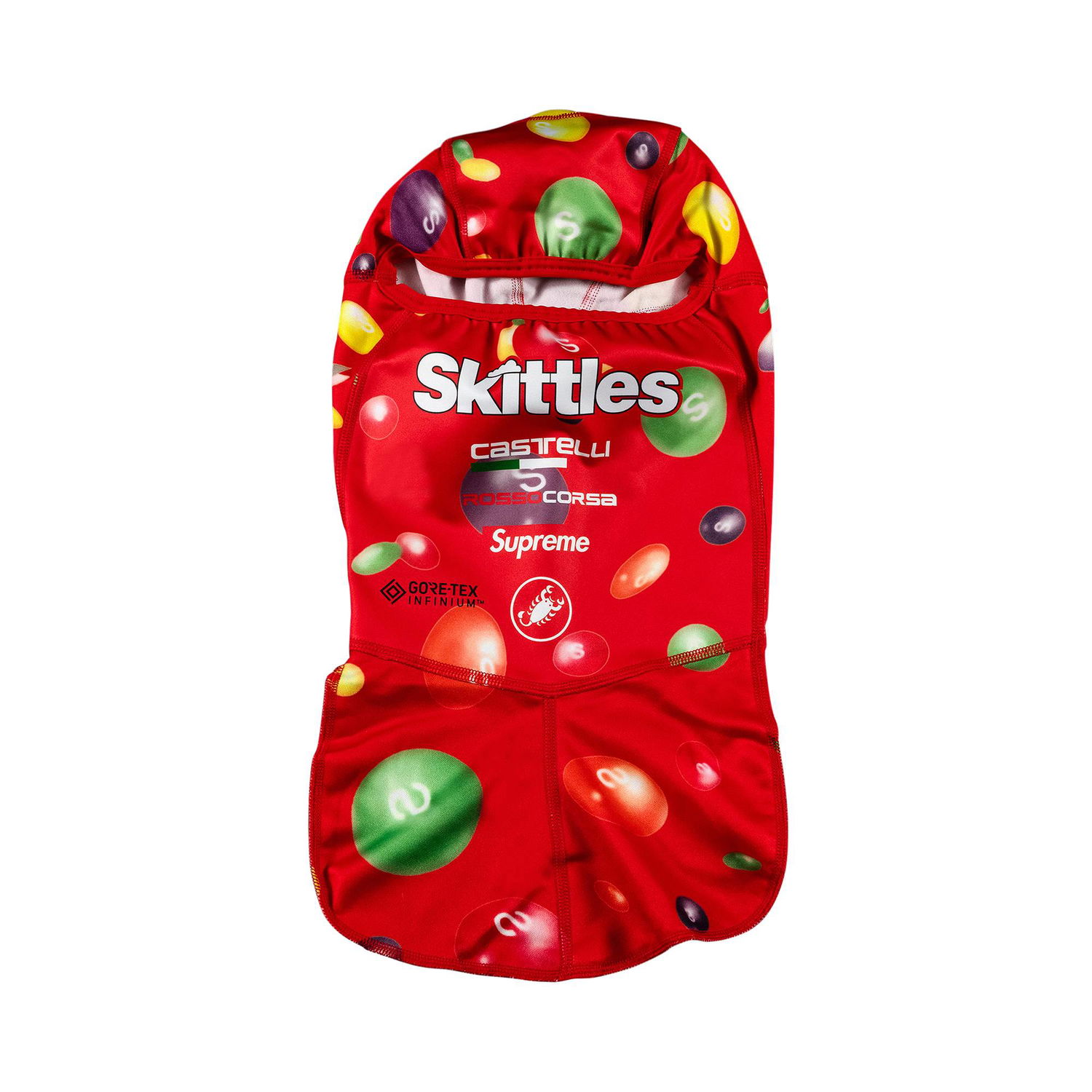Čiapky a klobúky Supreme Skittles x Castelli Balaclava Červená | FW21A5 RED, 1